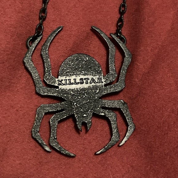 KILLSTAR Deadly spider statement necklace - Picture 5 of 5